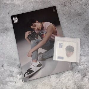 Stray Kids Maxident Album Bangchan Postcard and Sticker Bundle